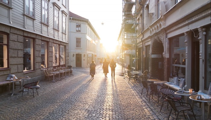 Street in Sweden