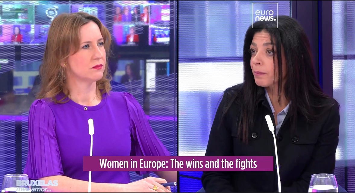 Euronews interview Copyright: Euronews